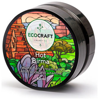 Ecocraft Крем для рук Горячая Бирма, суперпитательный 60 мл