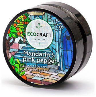 Ecocraft Крем для лица Мандарин и розовый перец 60 мл