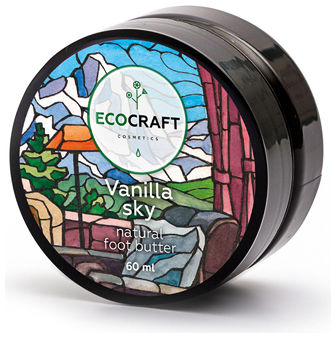 Ecocraft Крем-масло для ног Ванильное небо 60 мл