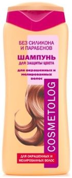 Cosmetolog шампунь для защиты цвета для окрашенных и мелированных волос 250мл