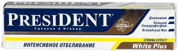 Президент Profi plus Зубная паста White plus 30мл