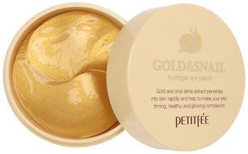 Petitfee патчи для век гидрогелевые Gold/Snail Hydrogel Eye Patch 60шт