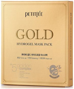 Petitfee Маска для лица гидрогелевая Gold Hydrogel Mask Pack 1 шт.