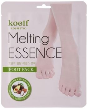 Koelf Маска-носочки для ног смягчающая MELTING ESSENCE FOOT PACK 1 пара