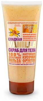 Organic Shop Скраб для тела Сладкая vanilla 200 мл