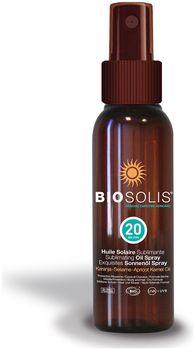 Biosolis Солнцезащитное масло-спрей SPF20 Увлажняющее сублимированное 100 мл
