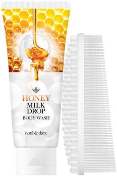 Double Dare Honey Milk Drop медовый гель с молочными гранулами для очищения тела 150мл