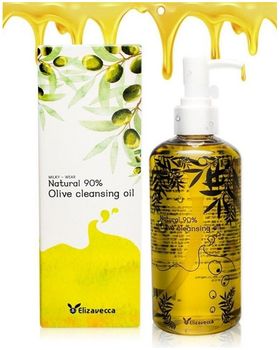 Elizavecca Гидрофильное масло с маслом ОЛИВЫ Natural 90% Olive Cleansing Oil 300 мл