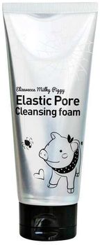 Elizavecca Пенка-маска для умывания ЧЕРНАЯ Milky Piggy Elastic Pore Cleansing Foam 120 мл