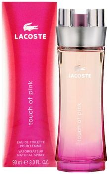 LACOSTE TOUCH OF PINK Туалетная вода женская 90мл