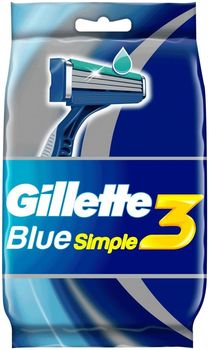 Gillette станки одноразовые Blue 3 Simple 4 шт