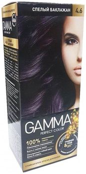 Gamma Perfect Color Стойкая крем-краска для волос 4.6 спелый баклажан 50г