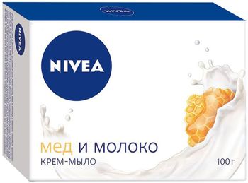 Nivea Крем-мыло Мед и молоко 100г