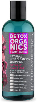 Натура Сиберика Detox Organics Kamchatka Шампунь для глубокого очищения волос 400мл