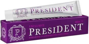 President Exclusive зубная паста 75мл