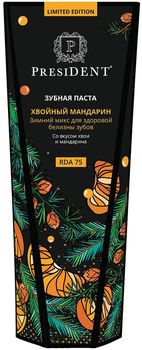 President Limited Edition Зубная паста Хвойный мандарин 75мл