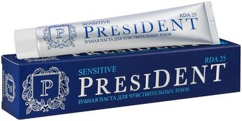 President Sensitive зубная паста 75мл