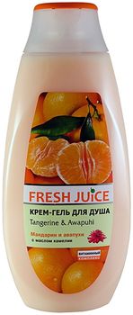 Fresh Juice Крем-гель для душа мандарин и авапухи 400 мл