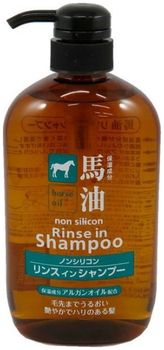 Cosme Station Шампунь-кондиционер с лошадиным маслом для поврежденных и ломких волос 600мл