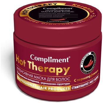 Compliment Маска для волос Hot Therapy интенсивная с термоэффектом 500мл