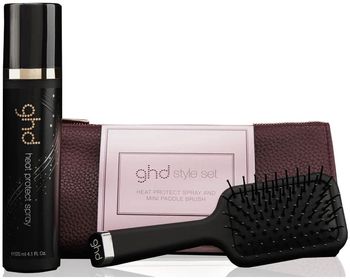 GHD Набор Эксклюзивная щетка ghd термозащитный спрей для волос ghd роскошная косметичка Королевская династия