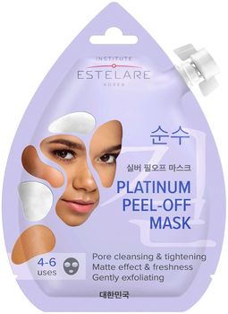 Estelare Платиновая маска-пленка для лица Матирующая 20 мл