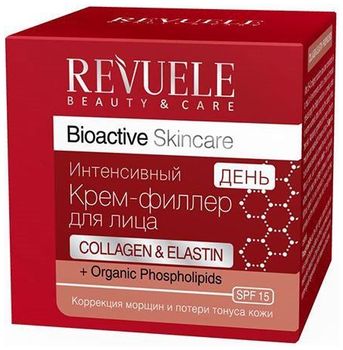 Revuele Bioactive skincare Collagen&Elastin Крем-филлер для лица дневной интенсивный 50мл