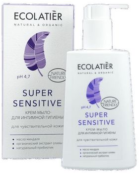 Ecolatier Крем-мыло для интимной гигиены Super Sensitive для чувствительной кожи 250 мл
