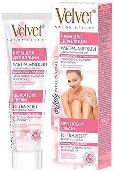 Velvet крем для депиляции Ультра-мягкий для чувствительных зон 125мл
