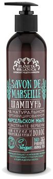 Планета Органика Savon de Marseille Шампунь для сухих и поврежденных волос 400мл