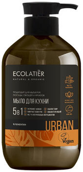 Ecolatier Urban Жидкое мыло для рук Клементин кухонное 600мл
