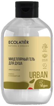 Ecolatier Urban Мицеллярный гель для душа кактус и зелёный чай 600мл