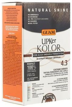 Guam Upker Kolor Краска для волос Каштановый золотистый 4.3