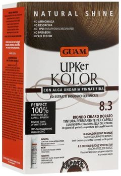 Guam Upker Kolor Краска для волос Светлый блонд золотистый 8.3
