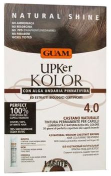 Guam Upker Kolor Краска для волос Каштановый натуральный 4.0