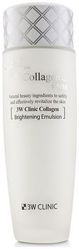 3W Clinic Осветление Эмульсия для лица с Коллагеном Collagen Whitening Brightening Emulsion 150мл