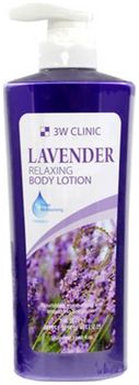 3W Clinic Лосьон для тела Лаванда Relaxing Body lotion 550мл