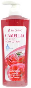 3W Clinic Лосьон для тела Камелия Relaxing Body lotion 550мл