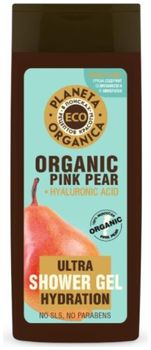 Планета органика ECO увлажняющий гель для душа розовая груша 340мл