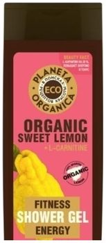 Планета органика ECO бодрящий гель для душа сладкий лимон 340мл