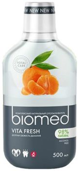 Biomed VitaFresh Пенный ополаскиватель для полости рта 500 мл