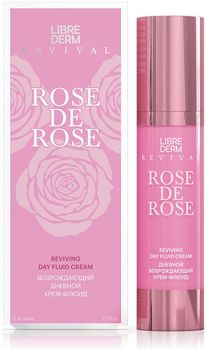 Либридерм Rose de Rose Крем-флюид возрождающий дневной 50мл