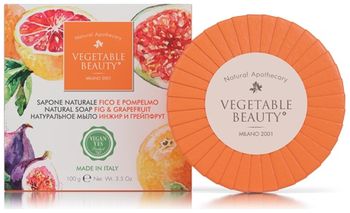 Vegetable Beauty натуральное мыло инжир и грейпфрут 100 г