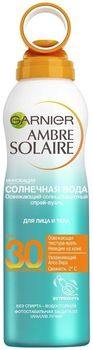 Garnier Ambre Solaire Солнечная вода солнцезащитный спрей-вуаль SPF30 200мл
