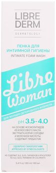 Либридерм Libre Woman Пенка для интимной гигиены pH 3.5-4.0 160мл