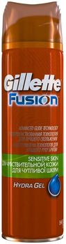 Gillette гель для бритья Fusion для чувствительной кожи 200мл