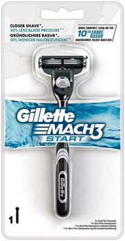 Gillette Бритва безопасная Mach3 Start со сменными кассетами N3