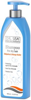Dr.Sea шампунь с маслом облепихи и экстрактом манго для сухих волос 400мл