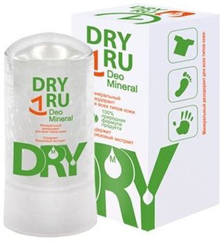 Dry ru Deo Mineral Минеральный дезодорант для всех типов кожи 60г