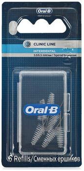 Oral-B Набор сменных ершиков Pro Expert Clinic Line 6шт